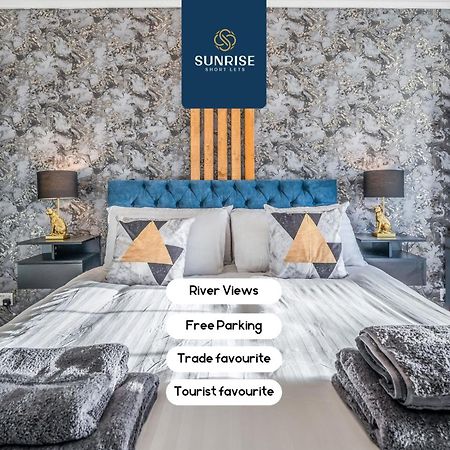 Presidential Apartment, Family Home, Luxury Bedrooms, 2 Rooms, 1 King Bed, 2 Single Beds, Free Wifi, Free Parking, Tourists, Business Travelers, Relocation, Beautiful River Views, - Long Stays, Invoice And Reduced Price Are Only Via Sunrise Short Let Dundee Buitenkant foto