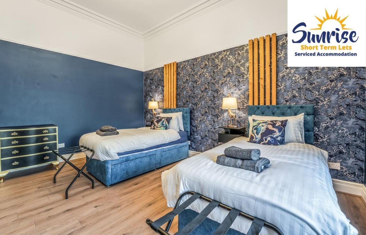 Presidential Apartment, Family Home, Luxury Bedrooms, 2 Rooms, 1 King Bed, 2 Single Beds, Free Wifi, Free Parking, Tourists, Business Travelers, Relocation, Beautiful River Views, - Long Stays, Invoice And Reduced Price Are Only Via Sunrise Short Let Dundee Buitenkant foto