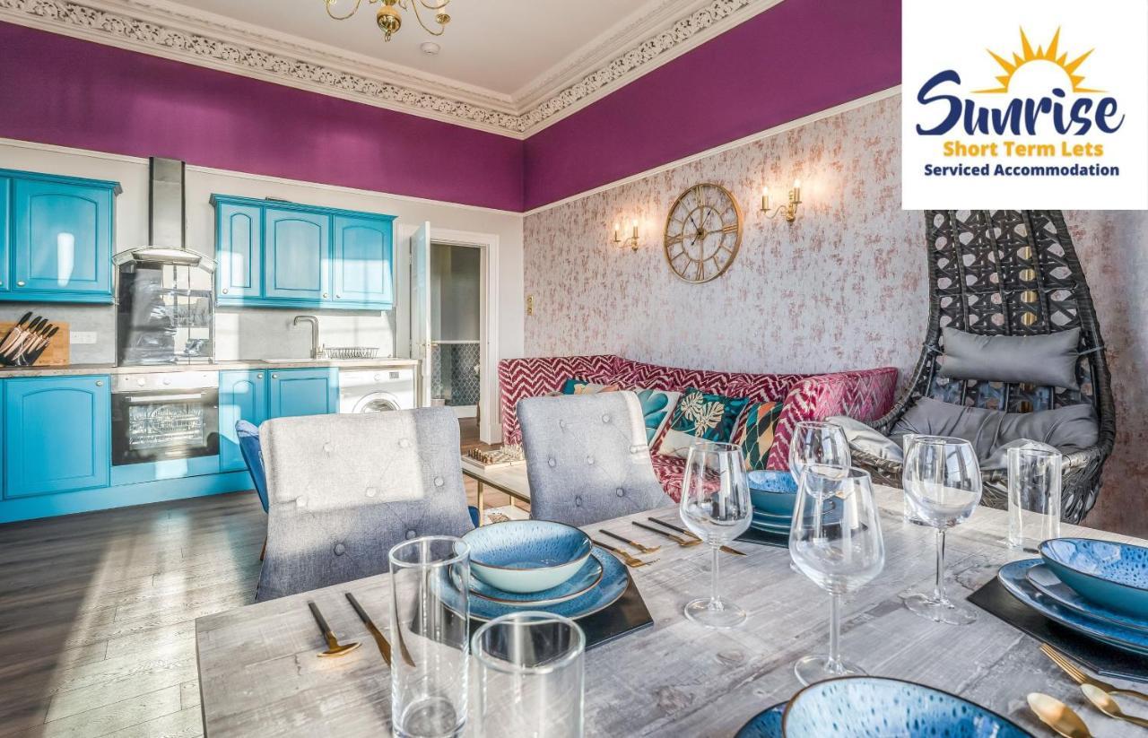 Presidential Apartment, Family Home, Luxury Bedrooms, 2 Rooms, 1 King Bed, 2 Single Beds, Free Wifi, Free Parking, Tourists, Business Travelers, Relocation, Beautiful River Views, - Long Stays, Invoice And Reduced Price Are Only Via Sunrise Short Let Dundee Buitenkant foto