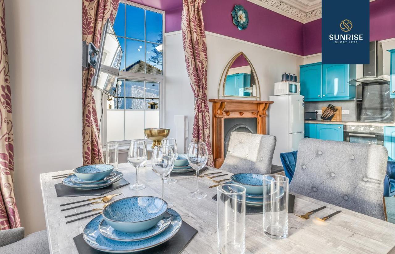 Presidential Apartment, Family Home, Luxury Bedrooms, 2 Rooms, 1 King Bed, 2 Single Beds, Free Wifi, Free Parking, Tourists, Business Travelers, Relocation, Beautiful River Views, - Long Stays, Invoice And Reduced Price Are Only Via Sunrise Short Let Dundee Buitenkant foto