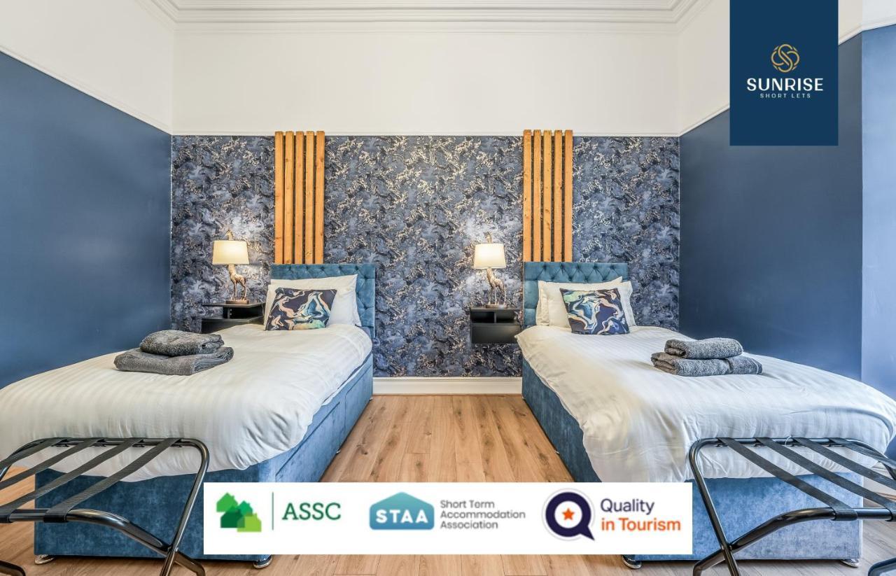 Presidential Apartment, Family Home, Luxury Bedrooms, 2 Rooms, 1 King Bed, 2 Single Beds, Free Wifi, Free Parking, Tourists, Business Travelers, Relocation, Beautiful River Views, - Long Stays, Invoice And Reduced Price Are Only Via Sunrise Short Let Dundee Buitenkant foto